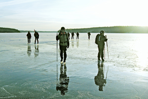 Icy auf dem Runn